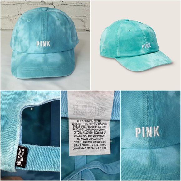 VICTORIA'S SECRET 'PINK' BALL CAP ADJUSTABLE BUCKLE BACK LOGO FRONT EMBROIDERY - Picture 10 of 15